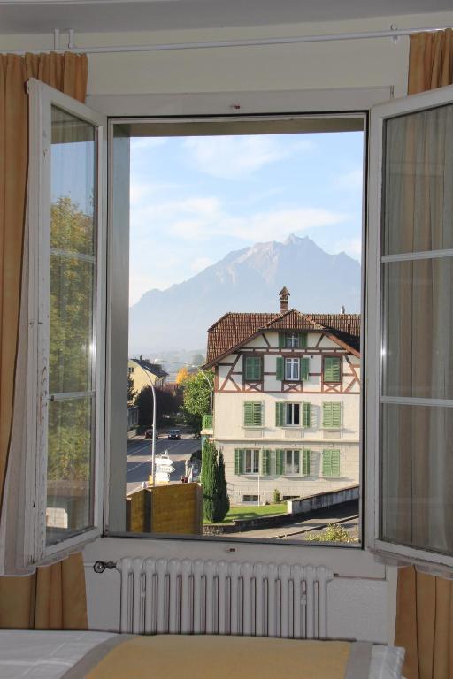 Gasthaus Zum Kreuz Meggen ห้อง รูปภาพ